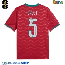 Maglie da calcio Portogallo Diogo Dalot #5 Prima Maglia Mondiali 2026  Manica Corta